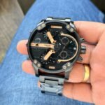 Diesel big daddy Black Rose gold