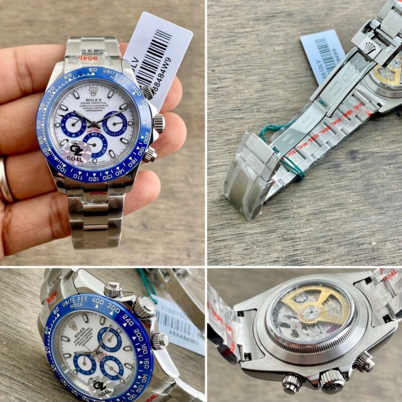Rolex Daytona 4131 Silver Blue
