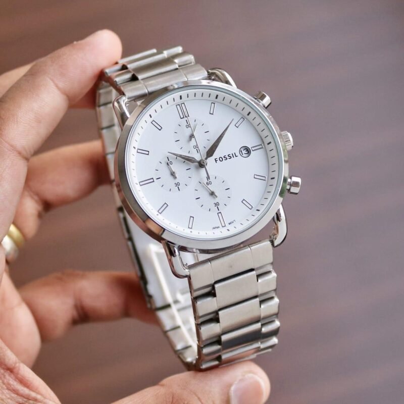 Fossil Commuter Silver