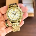 Versace bi-compax chronograph Gold