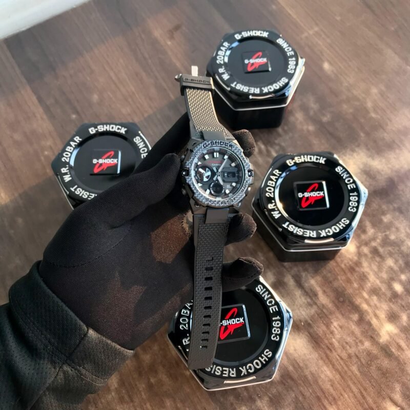 Casio G shock GST B400 black