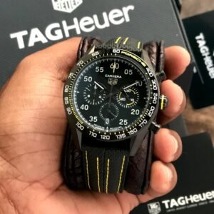 Tag Heuer Carrera x prosche yellow reaching
