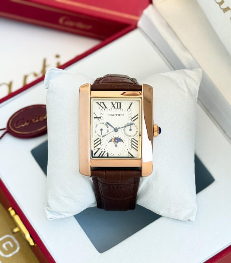 CARTIER SQUARE CHARONOGRAPH