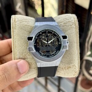 MASERATI POTENZA AUTOMATIC SILVER BLACK