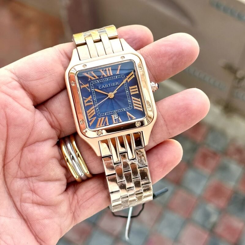 CARTIER SANTOS DUMONT BLUE DIAL