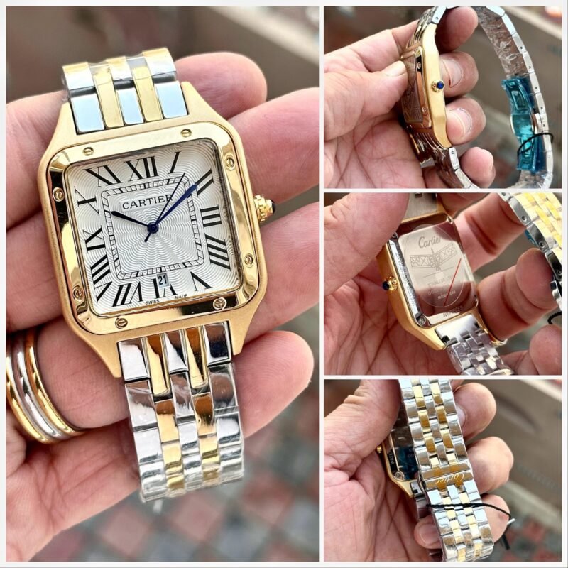 CARTIER SANTOS DUMONT WHITE DIAL