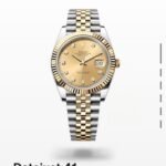 ROLEX SILVER GOLD DATEJUST PREMIUM