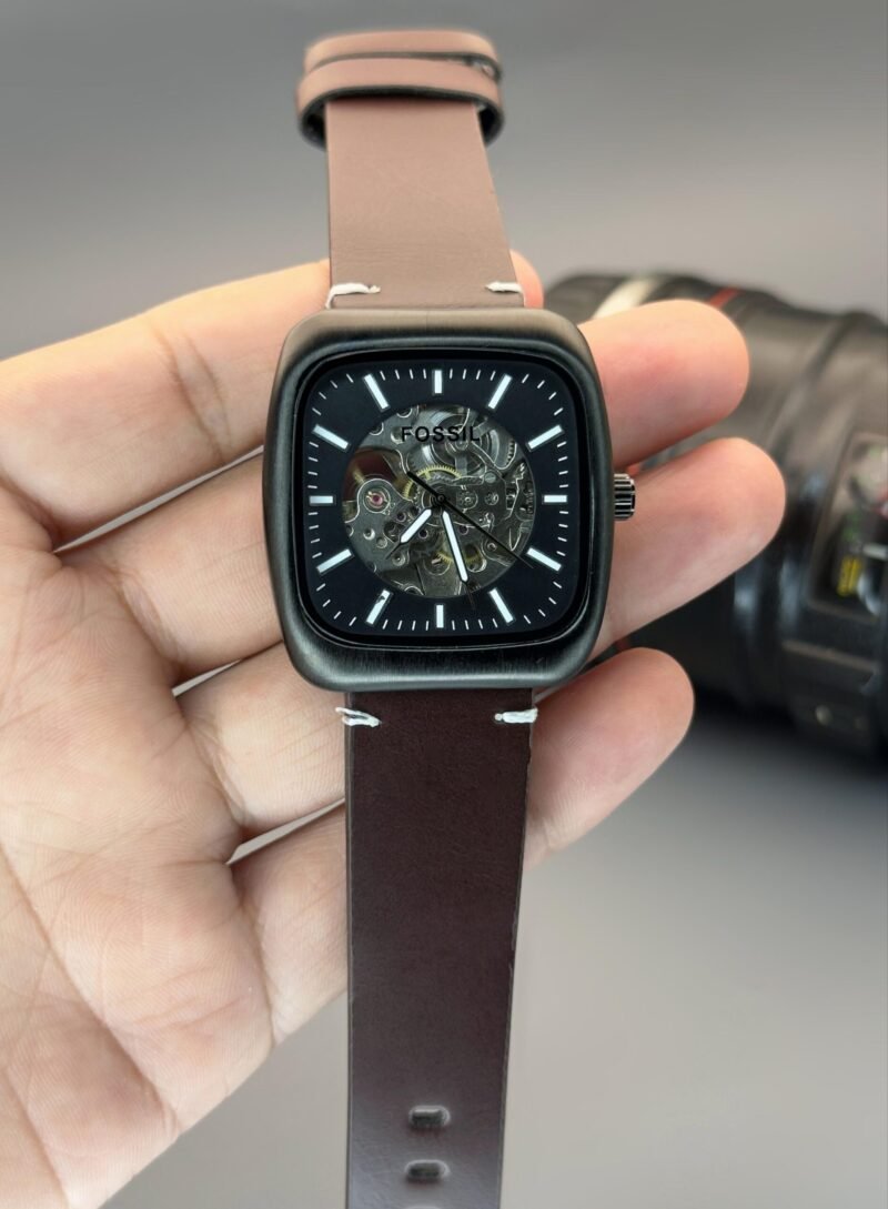 FOSSIL FSA BLACK DIAL AUTOMATIC