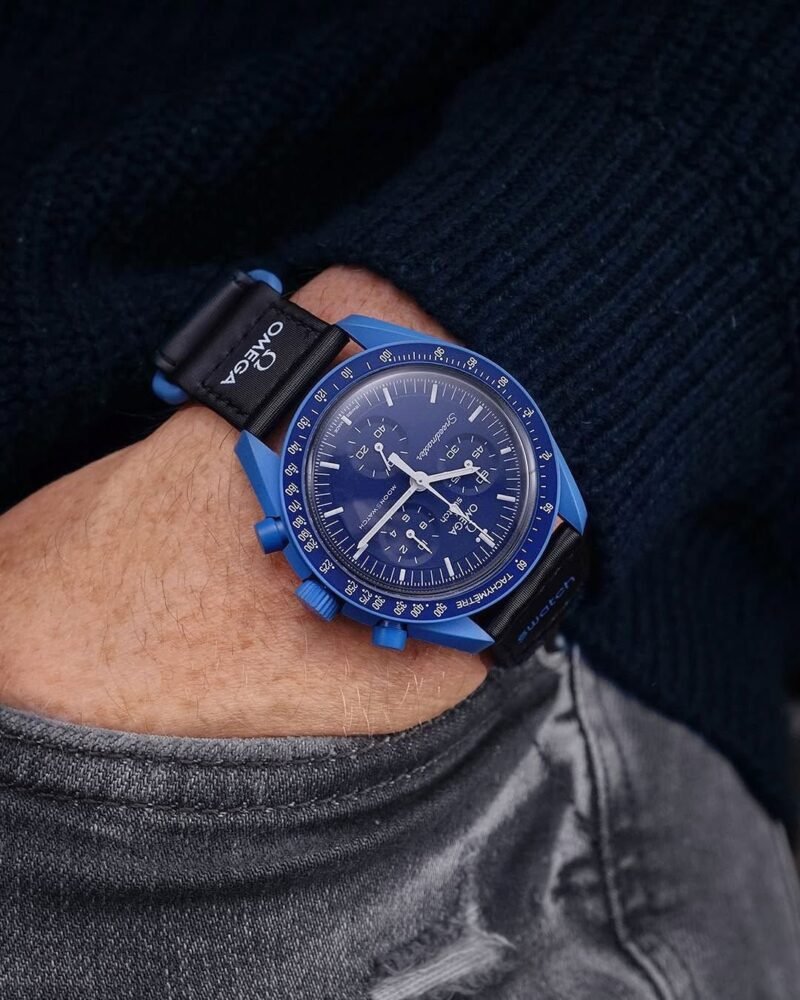 OMEGA SWATCH MOONWATCH ULTIMATE BLUE
