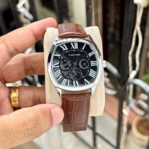 CARTIER DRIVE MOON ROMAN DIAL BLACK