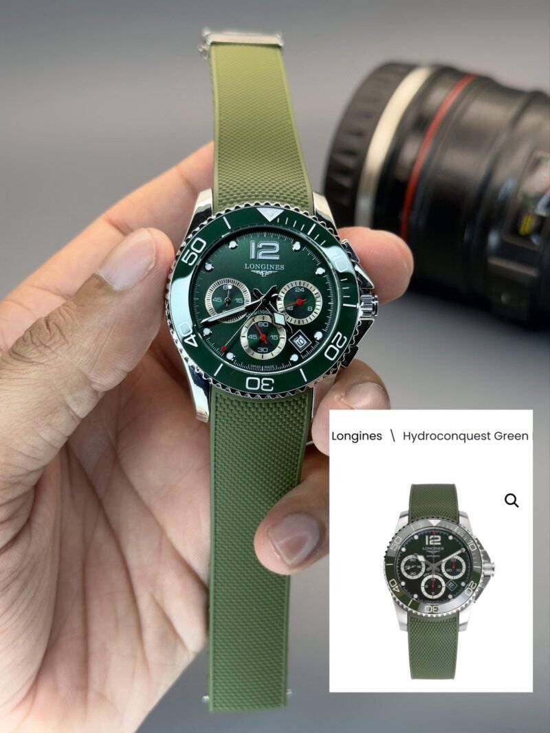 LONGINES HYDRO CONQUEST 7A GREEN