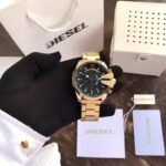 DIESEL MEGA CHIEF BLACK GREY DIAL