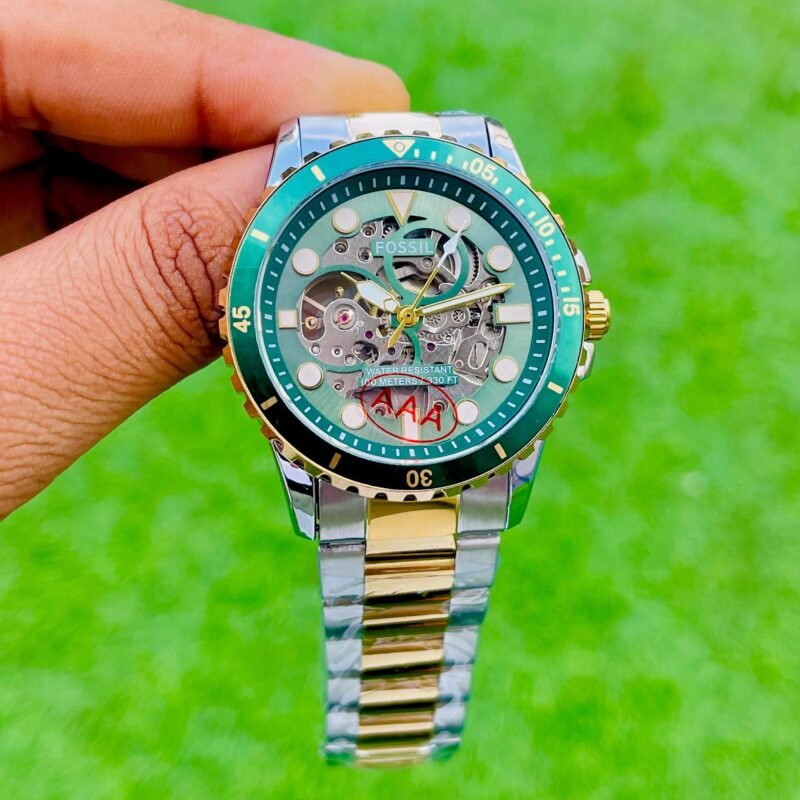 FOSSIL FB-01 AUTOMATIC GREEN DIAL