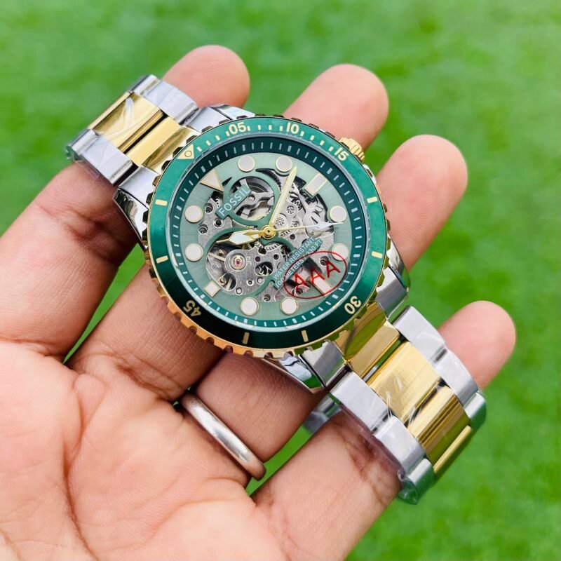 FOSSIL FB-01 AUTOMATIC GREEN DIAL