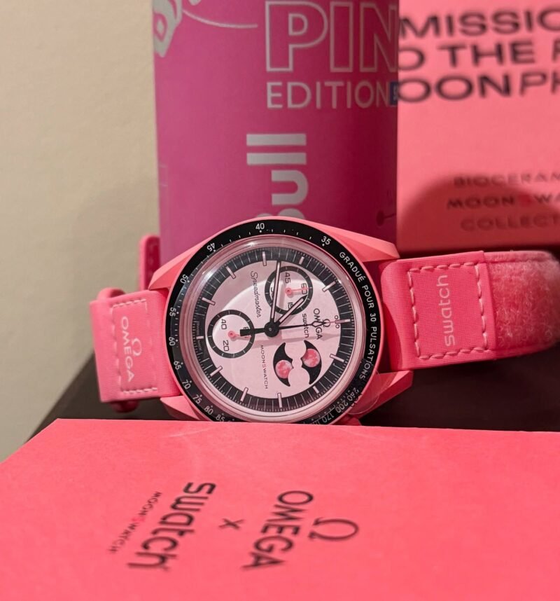 OMEGA X SWATCH BIO CERAMIC MOONWATCH