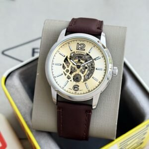 FOSSIL 7AAA PREMIUM SILVER CASE AUTOMATIC