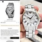 EMPORIO ARMANI VALENTE AR11081 WHITE
