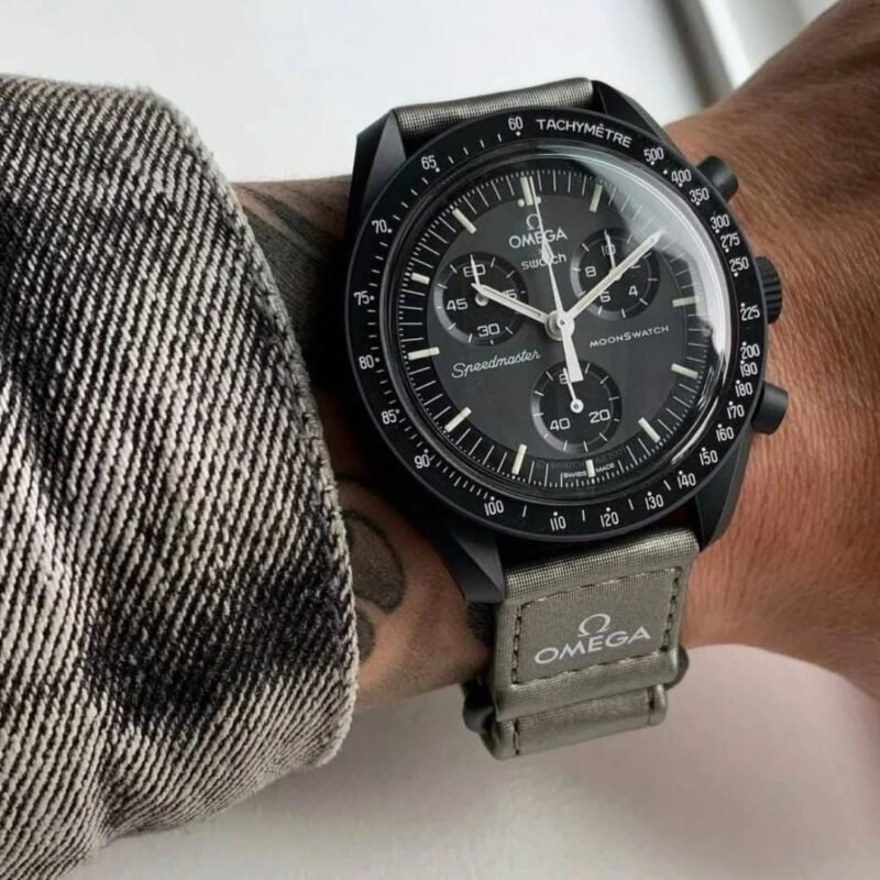 OMEGA X SWATCH MOONWATCH BLACK