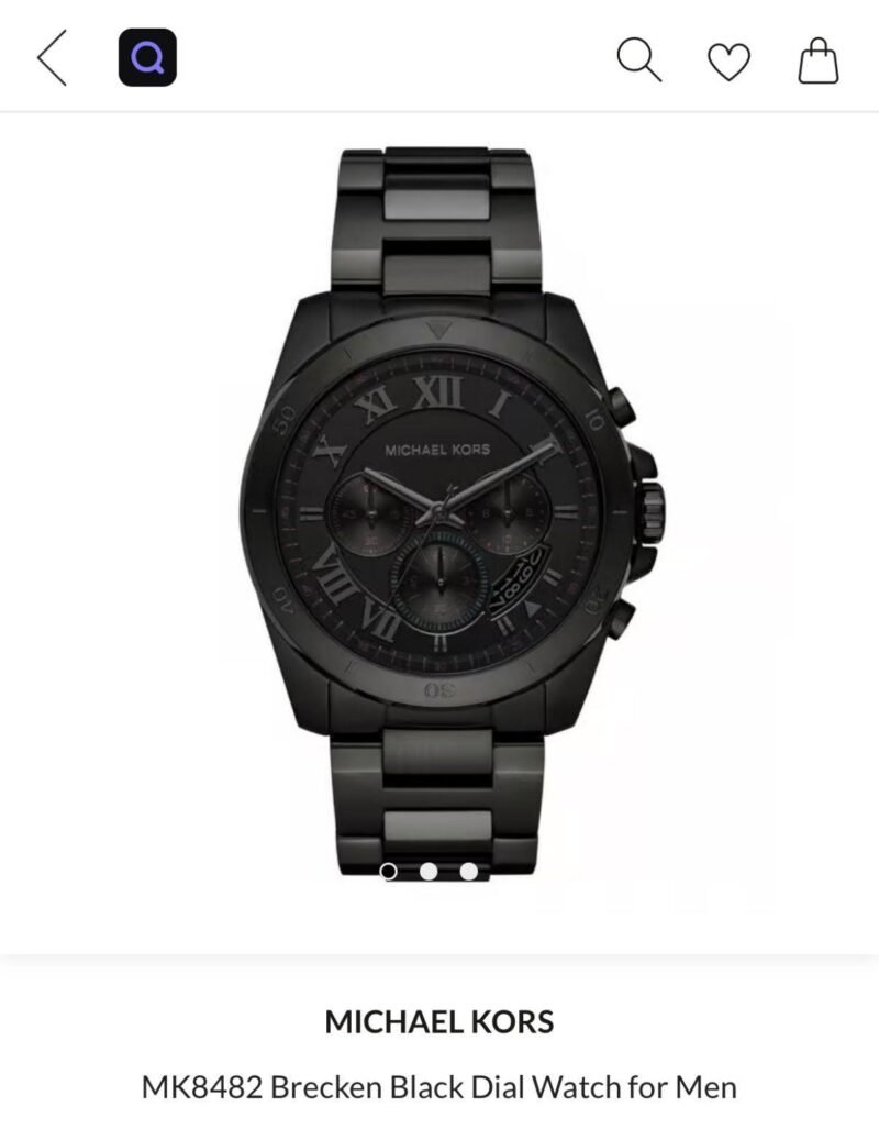 MICHAEL KORS MK 8482 7A ORIGINAL BLACK