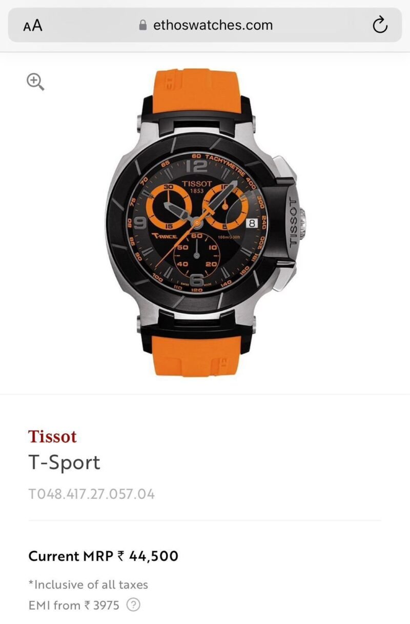 TISSOT T-RACE 1853 7AAA ORIGINAL