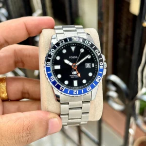 FOSSIL BLUE GMT BATMAN WORLD -CLASS