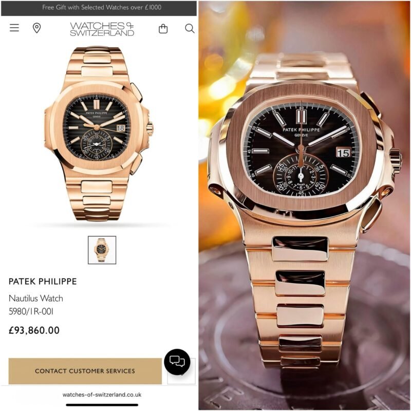 PATEK PHILIPPE NAUTILUS AUTOMATIC 5980/1R