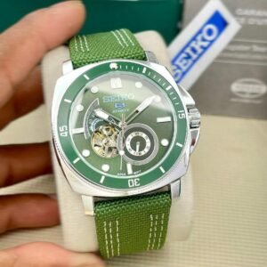 SEIKO 5 SPORTS AUTOMATIC OPEN HEART DIAL