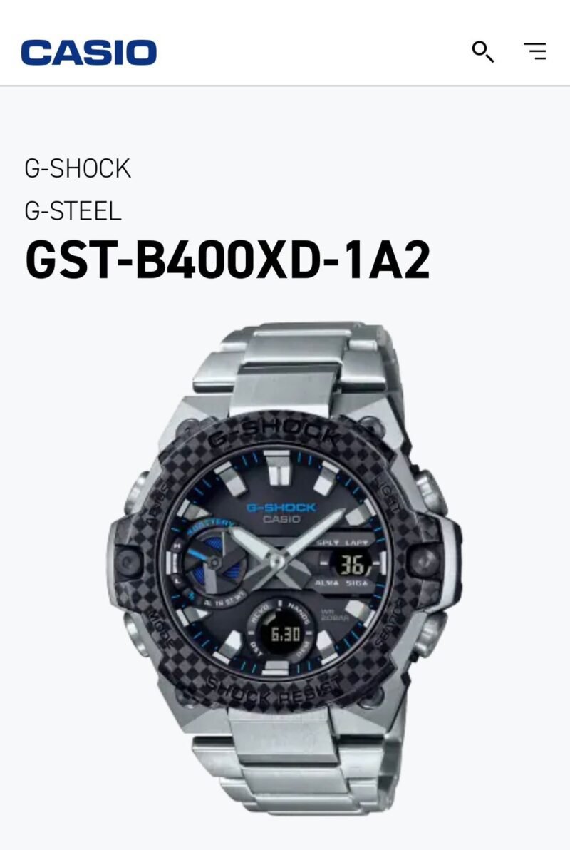 G SHOCK G STEEL 7AAA PREMIUM AUTOMATIC