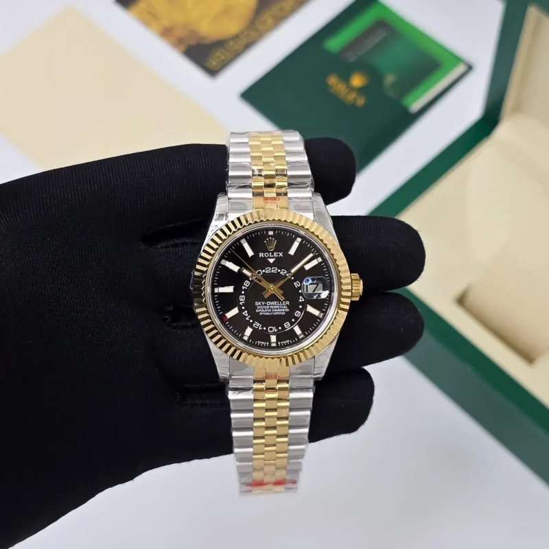 ROLEX SKY DWELLER ORIGINAL BLACK DIAL