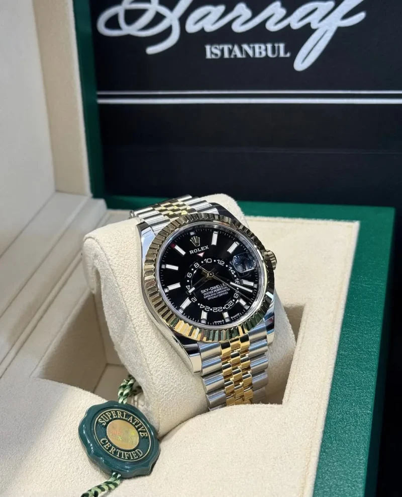 ROLEX SKY DWELLER ORIGINAL BLACK DIAL