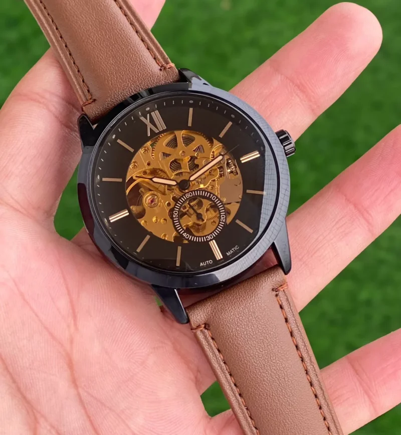 FOSSIL 7AAA PREMIUM AUTOMATIC SKELETON DIAL