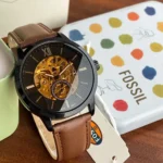FOSSIL 7AAA PREMIUM AUTOMATIC SKELETON DIAL