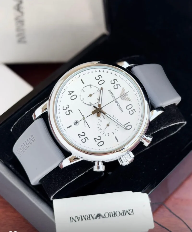EMPORIO ARMANI 7A ORIGINAL WHITE DIAL