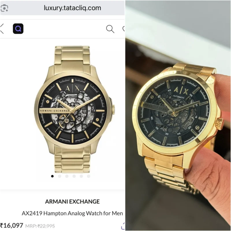 ARMANI EXCHANGE AX2419 7AAA PREMIUM AUTOMATIC