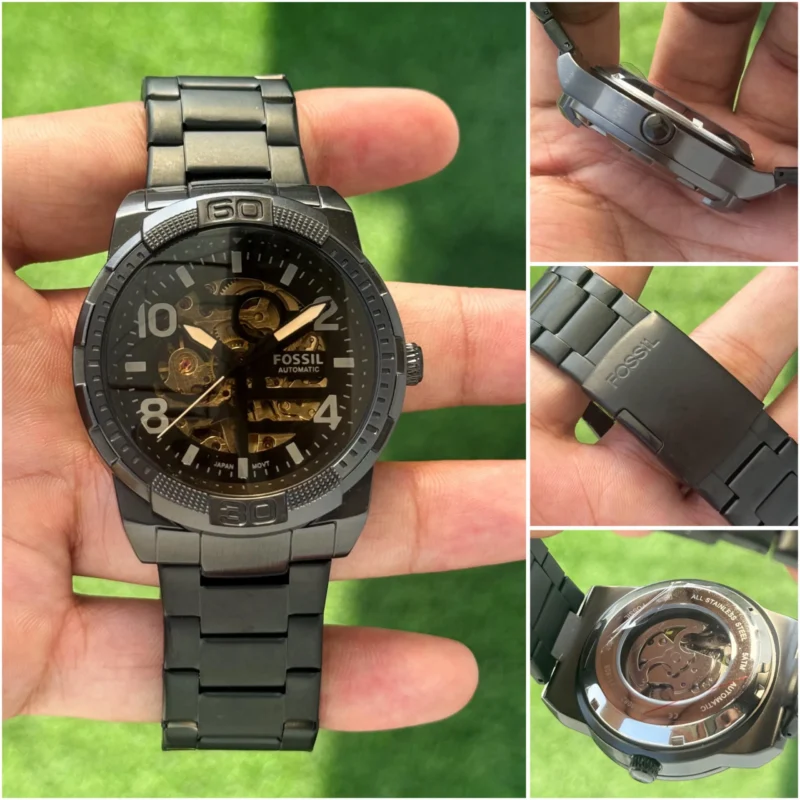 FOSSIL 7AAA PREMIUM SKELETON DIAL AUTOMATIC