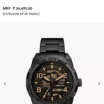 FOSSIL 7AAA PREMIUM SKELETON DIAL AUTOMATIC