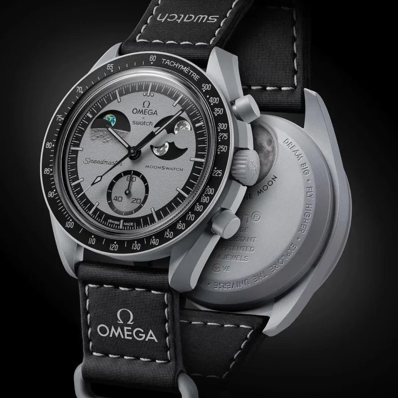 OMEGA X SWATCH MOONSWATCH GREY DIAL
