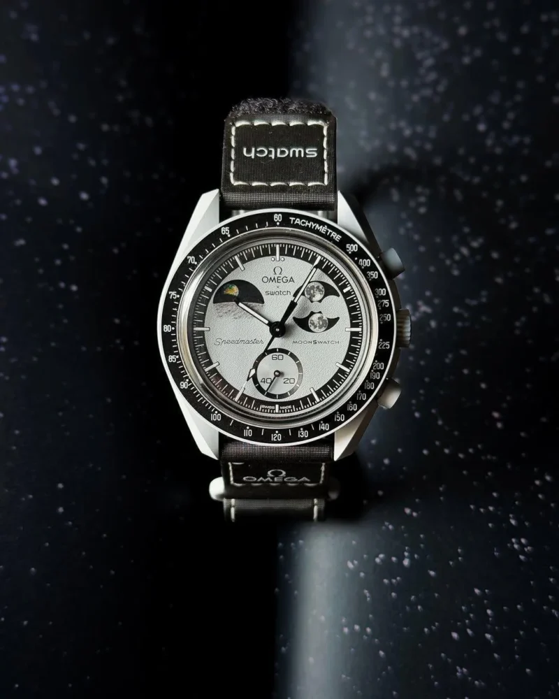 OMEGA X SWATCH MOONSWATCH GREY DIAL