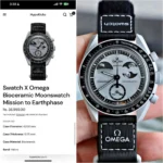OMEGA X SWATCH MOONSWATCH GREY DIAL