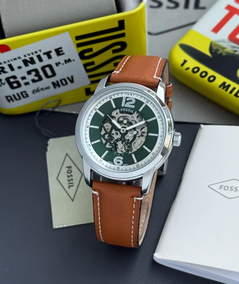 FOSSIL SKELETON DIAL 7AAA PREMIUM AUTOMATIC