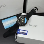 SEIKO SPRD AUTOMATIC OPEN BACK BLACK