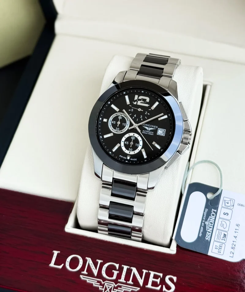 LONGINES ELEGANT 7AAA PREMIUM BLACK DIAL