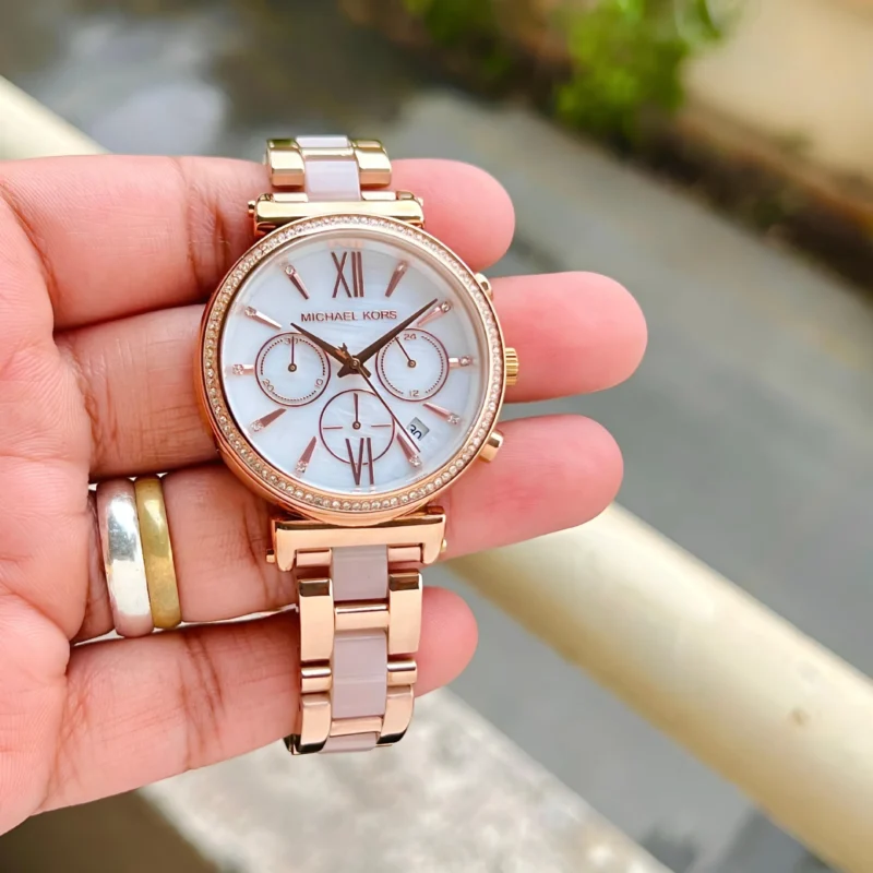 MICHAEL KORS SOFIE 7AA PREMIUM ROSEGOLD