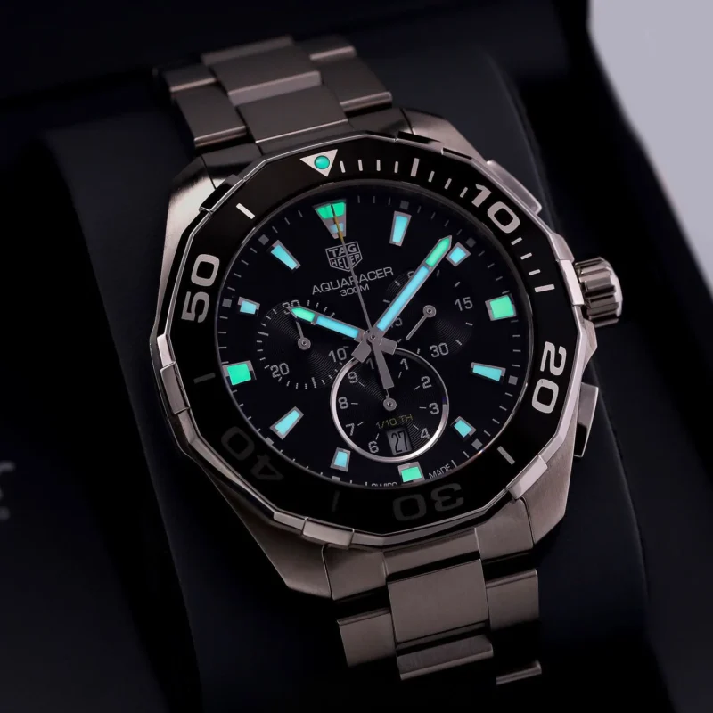 TAG HEUER AQUARACER BLACK DIAL 7A ORIGINAL