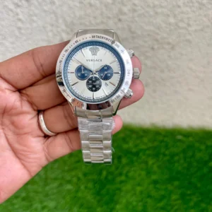 VERSACE 7AAA PREMIUM WHITE DIAL QUARTZ MOVEMENT