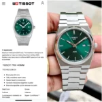 TISSOT PRX 7AA ULTRA PREMIUM EMERALD GREEN DIAL