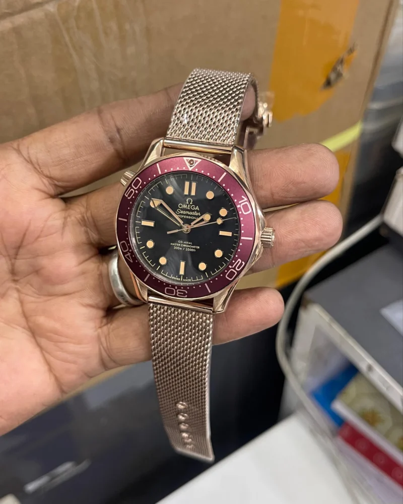 OMEGA JEAMS BOND 007 BRONZE ROSEGOLD