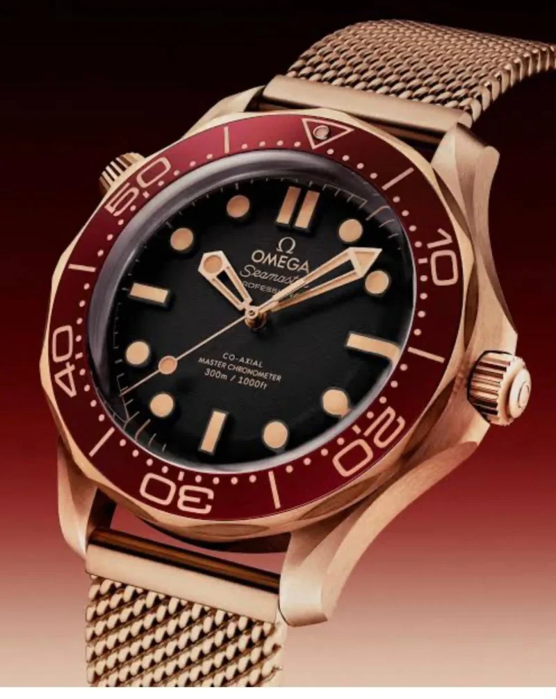 OMEGA JEAMS BOND 007 BRONZE ROSEGOLD