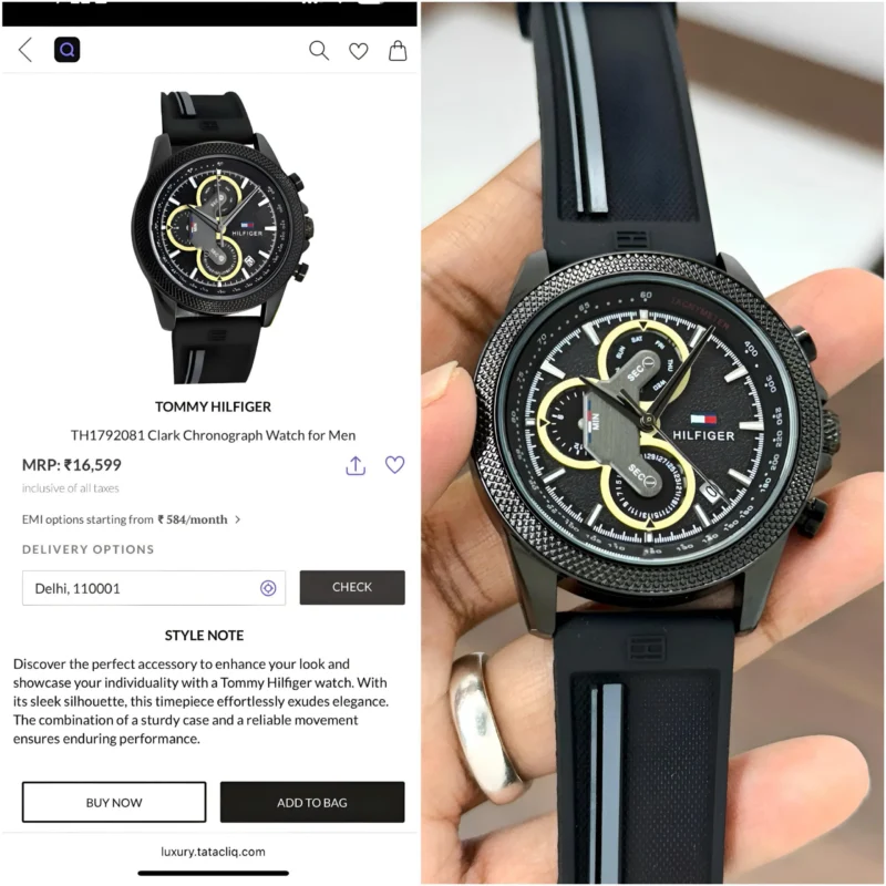 TOMMY HILFIGER CLARK CHRONOGRAPH 7AA PREMIUM