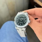 ROLEX OYSTER PERPETUAL DAY DATE STELLA BLACK